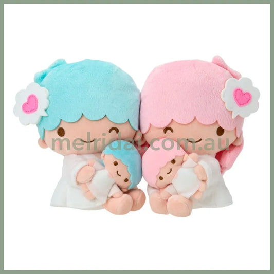 SANRIO | LittleTwinStars - Kiki Lala Plush Toy 25.9 x 19.7 x 9.7cm (Character Awards 4th Edition I Love Me Series Part