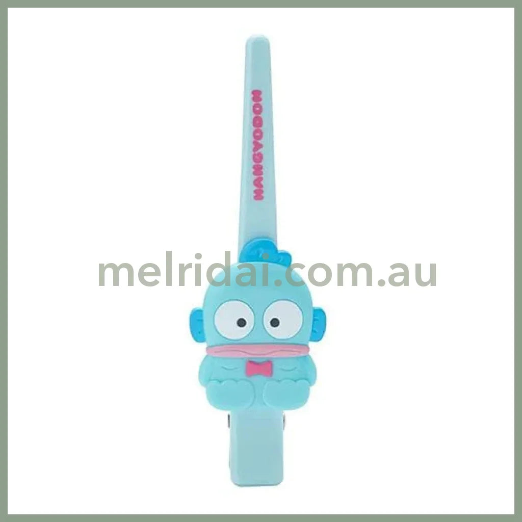 SANRIO | Long Hair Clip 3.2 × 2 × 12.5 cm (Hangyodon)