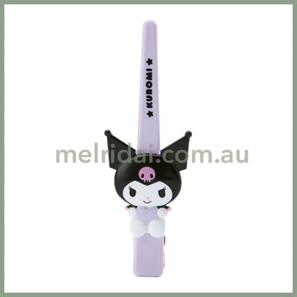 SANRIO | Long Hair Clip 3.2 × 2 × 12.5 cm (Kuromi)