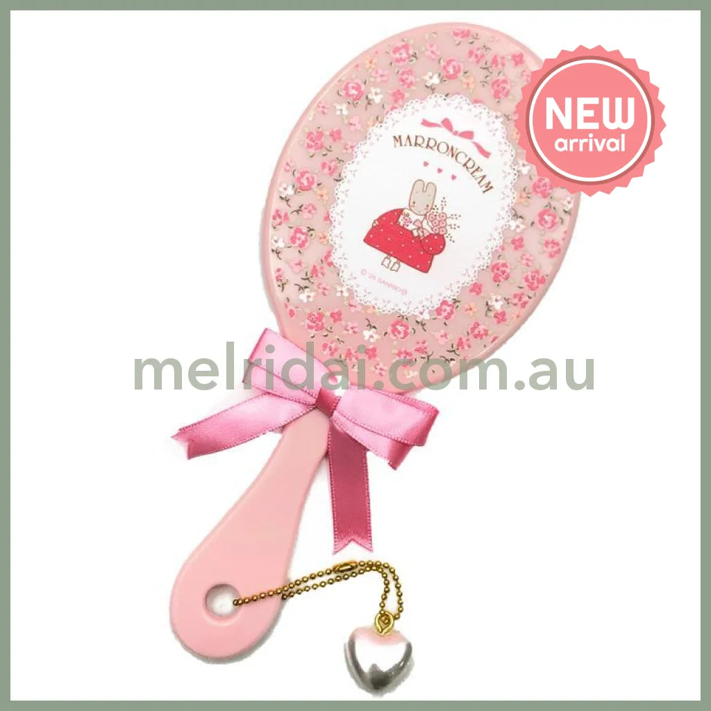 SANRIO | Marron Cream Hand Mirror 210×235×6mm