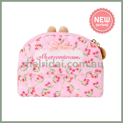 SANRIO | Marron Cream Pouch 145×30×120mm (Fashion Show)