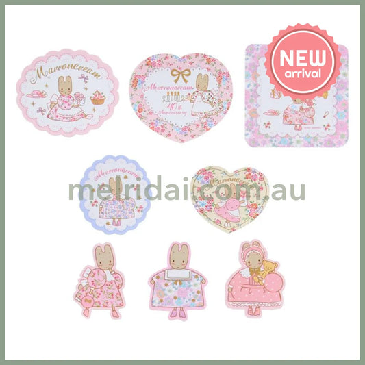 SANRIO | Marron Cream Sticker Set 90×3×120mm (Fashion Show)(Order 8 for complete box)