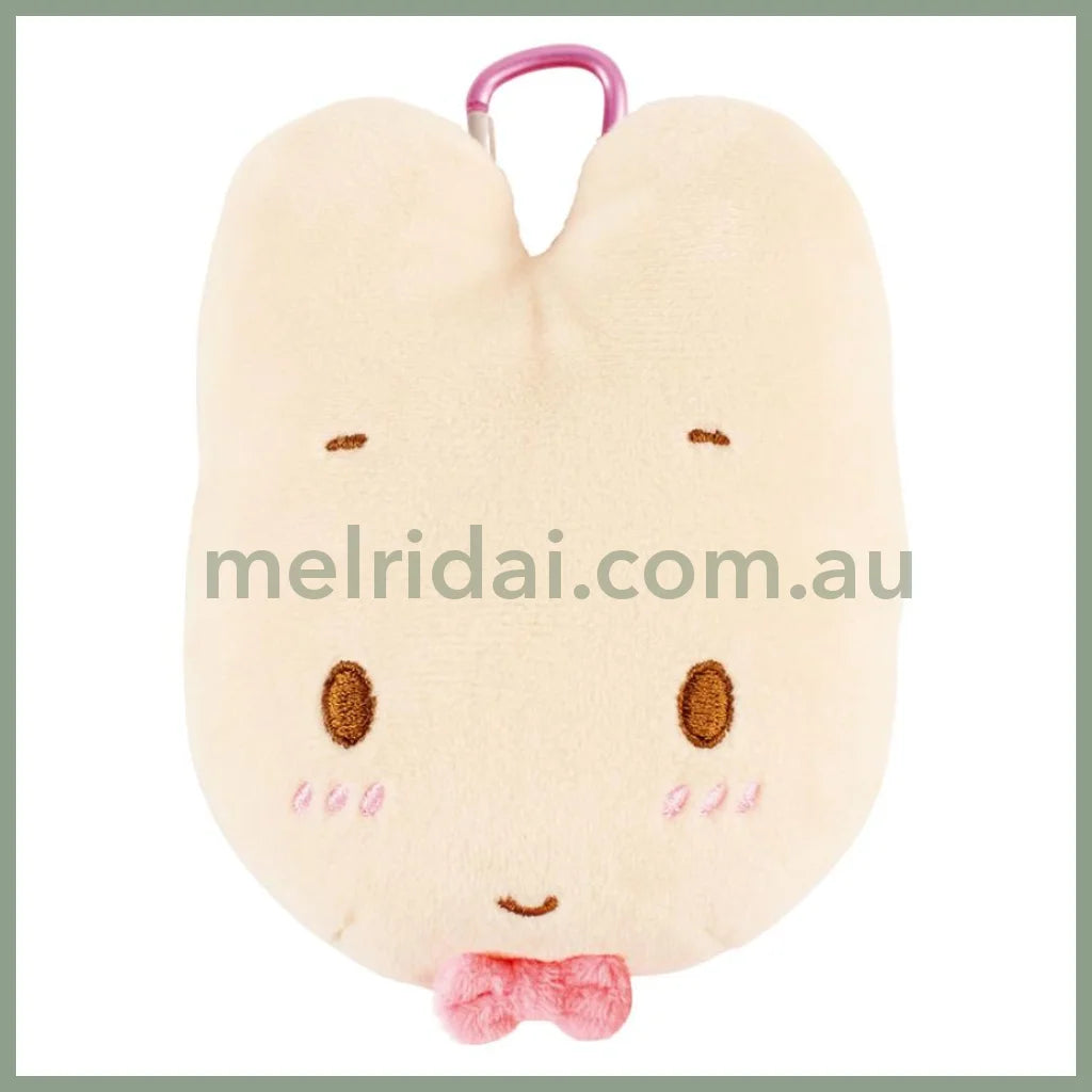 SANRIO | Marron Cream Zipper Mascot with Carabiner Pouch Keychain Bag Charm 5.1 x 9.5 x 14.0cm