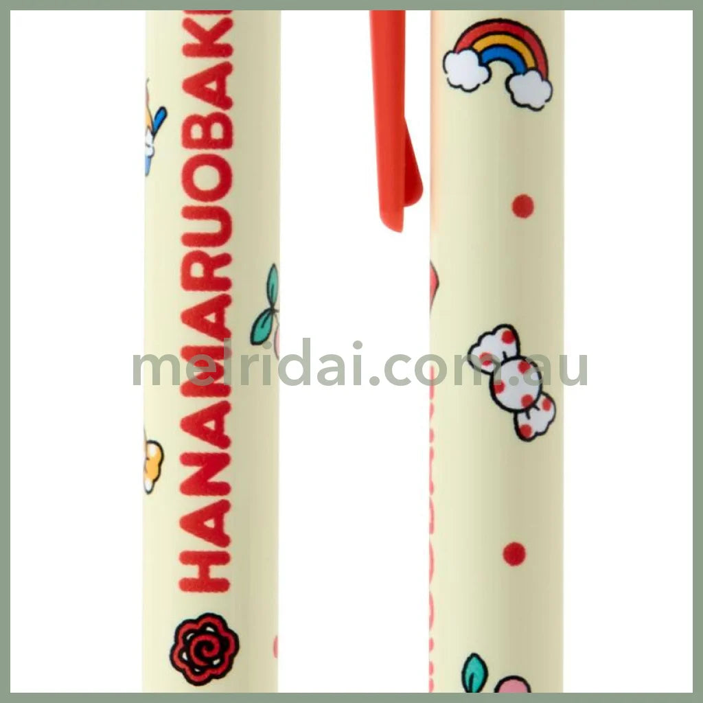 SANRIO | Mascot Ballpoint Pen Black 0.5mm (Hanamaruobake)