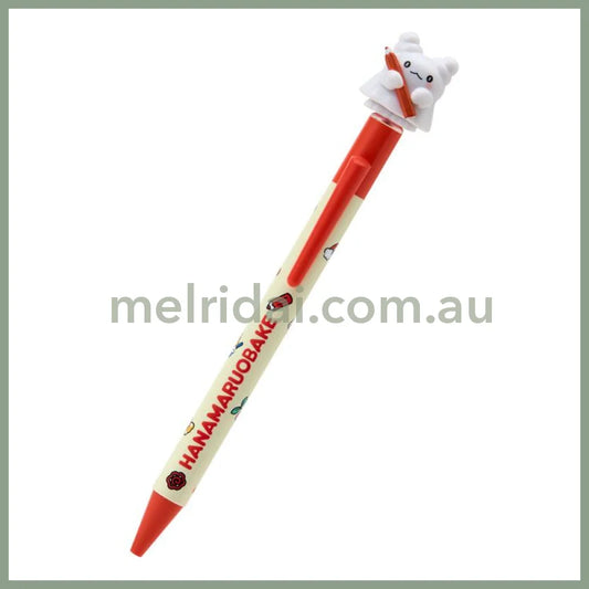 SANRIO | Mascot Ballpoint Pen Black 0.5mm (Hanamaruobake)