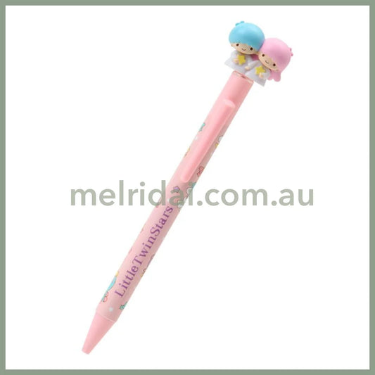 SANRIO | Mascot Ballpoint Pen Black 0.5mm (Little Twin Stars)