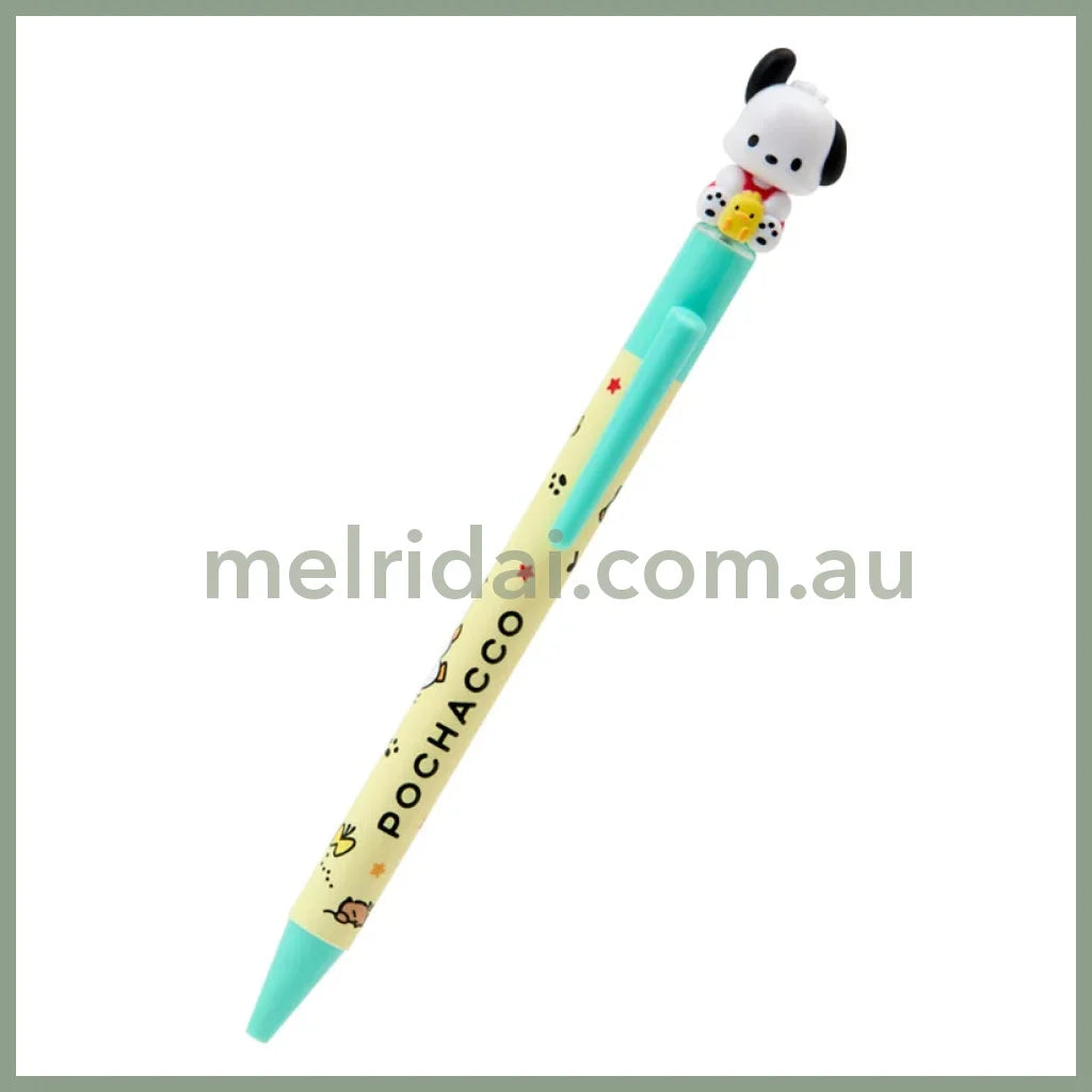 SANRIO | Mascot Ballpoint Pen Black 0.5mm (Pochacco)
