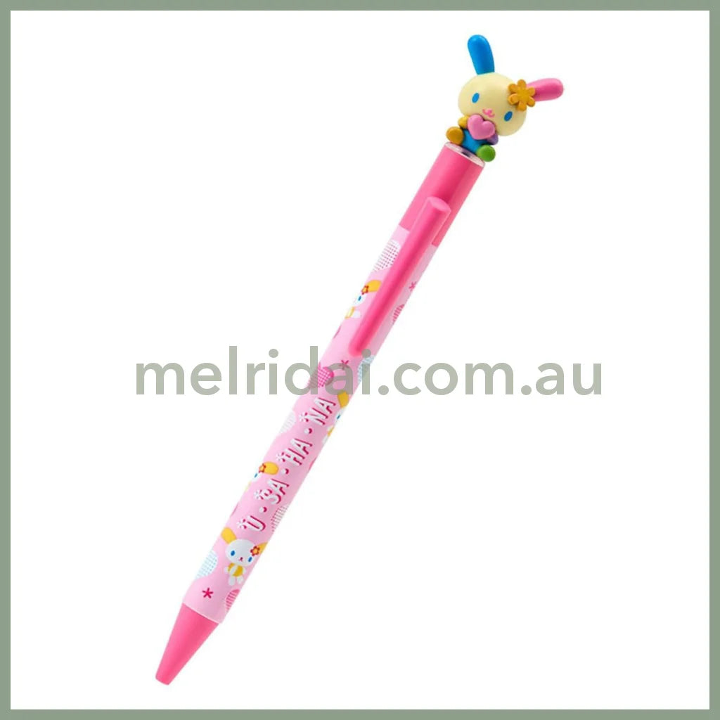 SANRIO | Mascot Ballpoint Pen Black 0.5mm (Usahana)