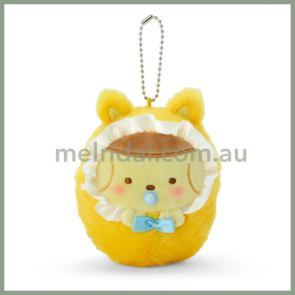 Sanrio | Mascot Holder 9×7×13.5Cm (Swaddled Baby Series) // Pom Purin