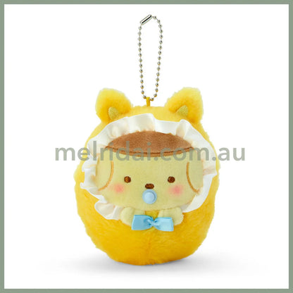 Sanrio | Mascot Holder 9×7×13.5Cm (Swaddled Baby Series) // Pom Purin