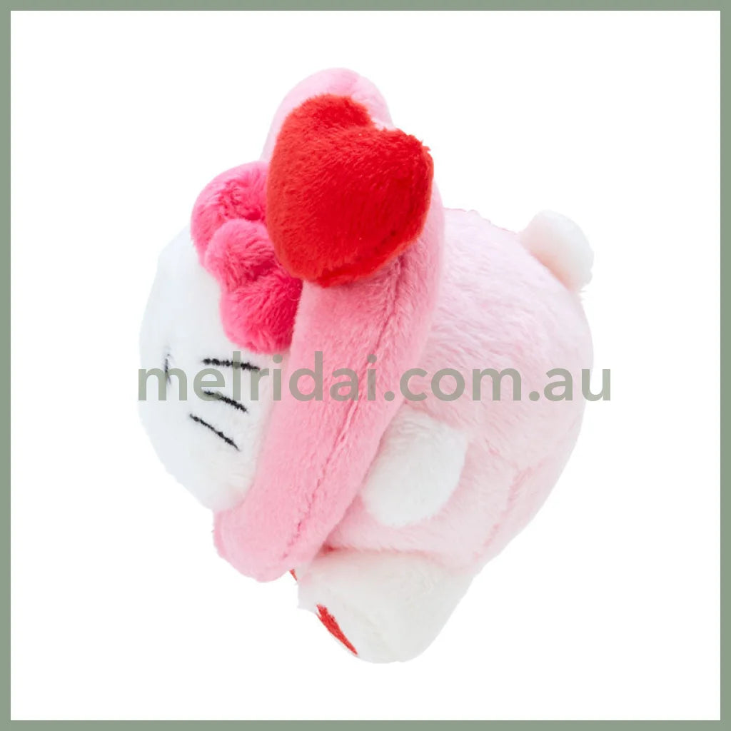 Sanrio | Mascot Holder Keychain 10×7×8Cm (Colorful Heart) 日本三丽鸥 爱心玩偶挂件/包挂/钥匙链（缤纷爱意）