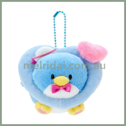 Sanrio | Mascot Holder Keychain 10×7×8Cm (Colorful Heart) 日本三丽鸥 爱心玩偶挂件/包挂/钥匙链（缤纷爱意）