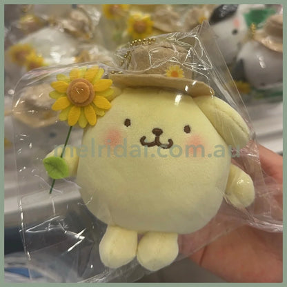 Sanrio | Mascot Holder Keychain 10Cm Approx. 日本三丽鸥 玩偶挂件/包挂/钥匙链（春游系列） 布丁狗Pom Pom Purin