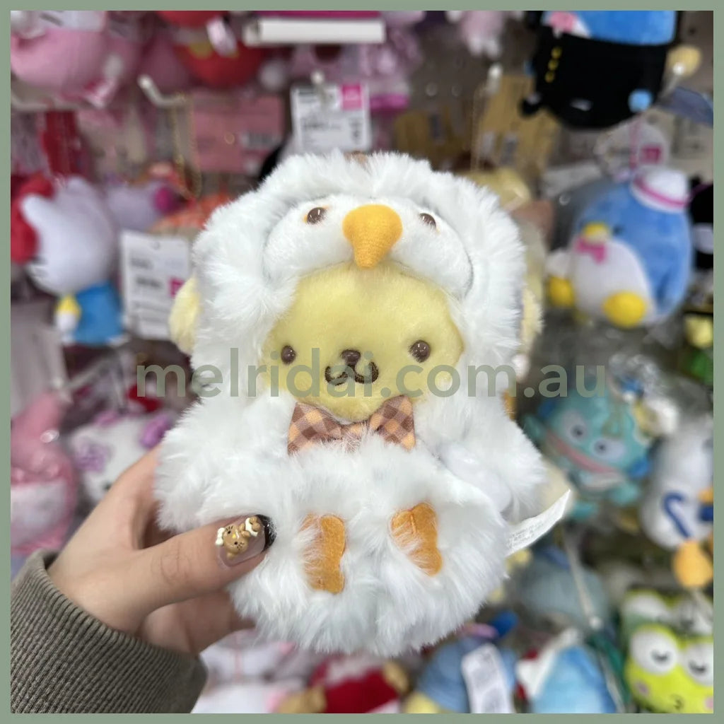 Sanrio | Mascot Holder Plush Keychain 13×13×14Cm (Forest Small Animals) 布丁狗Pom Pom Purin