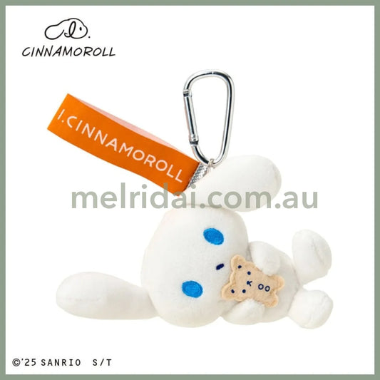 SANRIO | Mascot Holder Plush Keychain Bear 11 x 5 x 9cm (I.CINNAMOROLL Love yourself more?)
