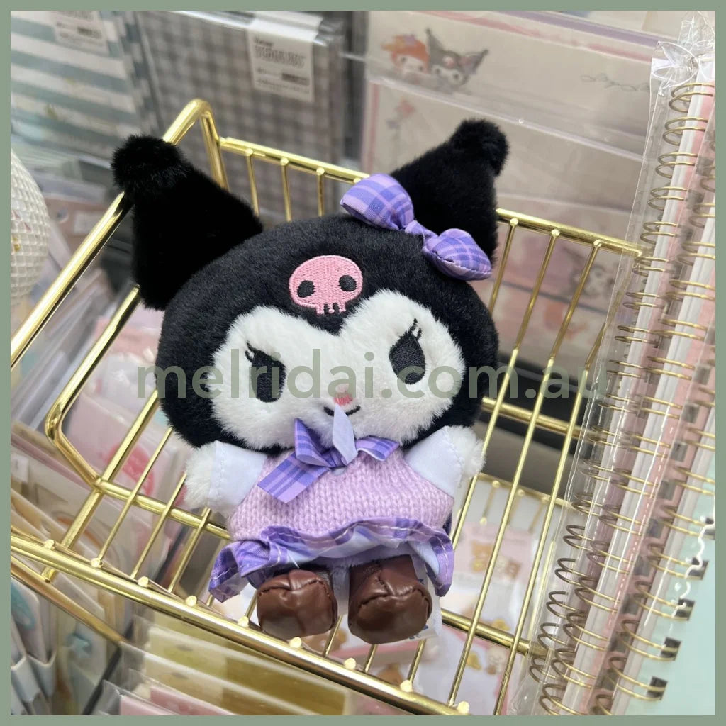 Sanrio | Mascot Holder Plush Keychain H13 Approx. (Retro Uniform) 日本三丽鸥