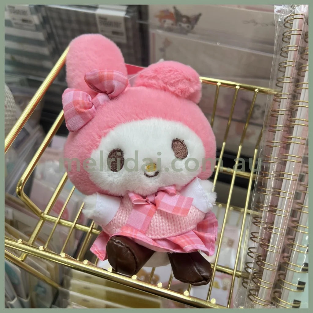 Sanrio | Mascot Holder Plush Keychain H13 Approx. (Retro Uniform) 日本三丽鸥