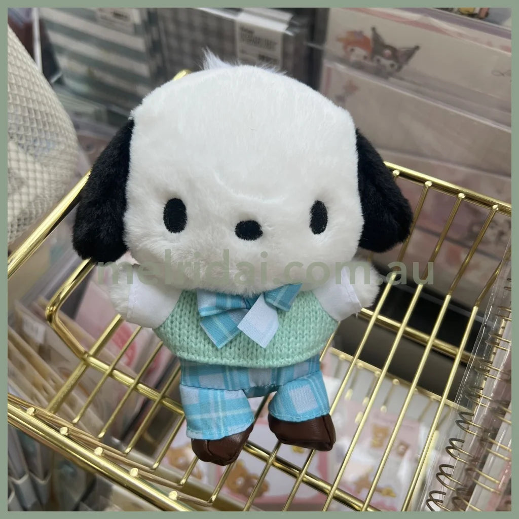 Sanrio | Mascot Holder Plush Keychain H13 Approx. (Retro Uniform) 日本三丽鸥
