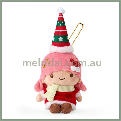 Sanrio | Mascot Holder Plush Keychain Little Twin Stars - Lala 19.4 X 9.0 5.8Cm (Christmas 2024)