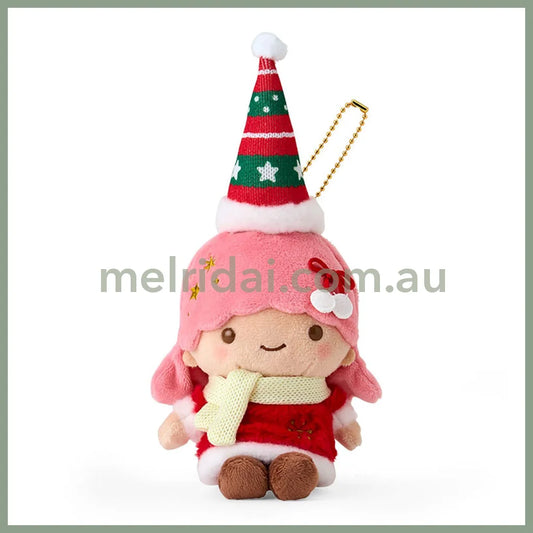 Sanrio | Mascot Holder Plush Keychain Little Twin Stars - Lala 19.4 X 9.0 5.8Cm (Christmas 2024)