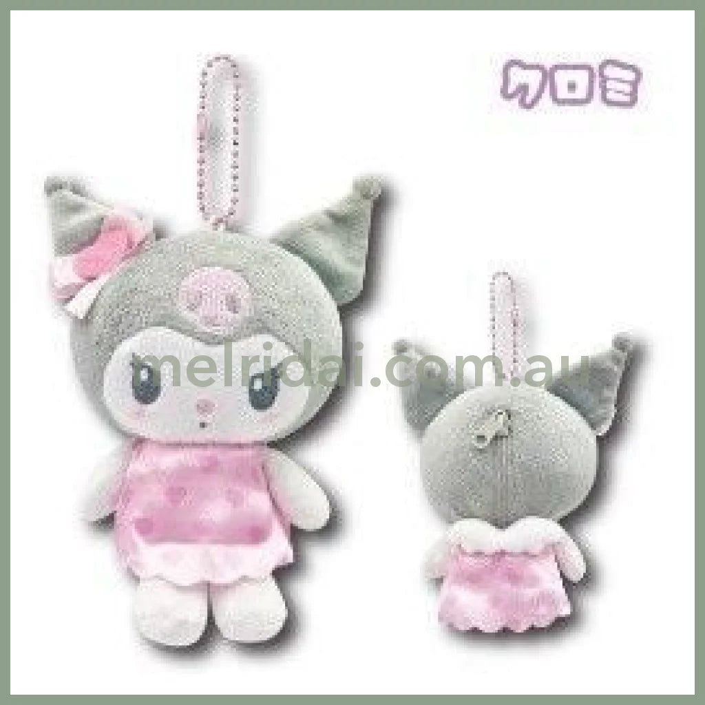 Sanrio | Mascot Holder Plush Keychain Pouch H13×W10Cm 日本三丽鸥 玩偶挂件/包挂/钥匙链/背后有拉链可放零钱小物（天使系列）