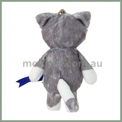 SANRIO | Mascot Holder Plush Keychain Set Noraneko Land 17.7 x 17.4 x 8.5cm (Cat Club)