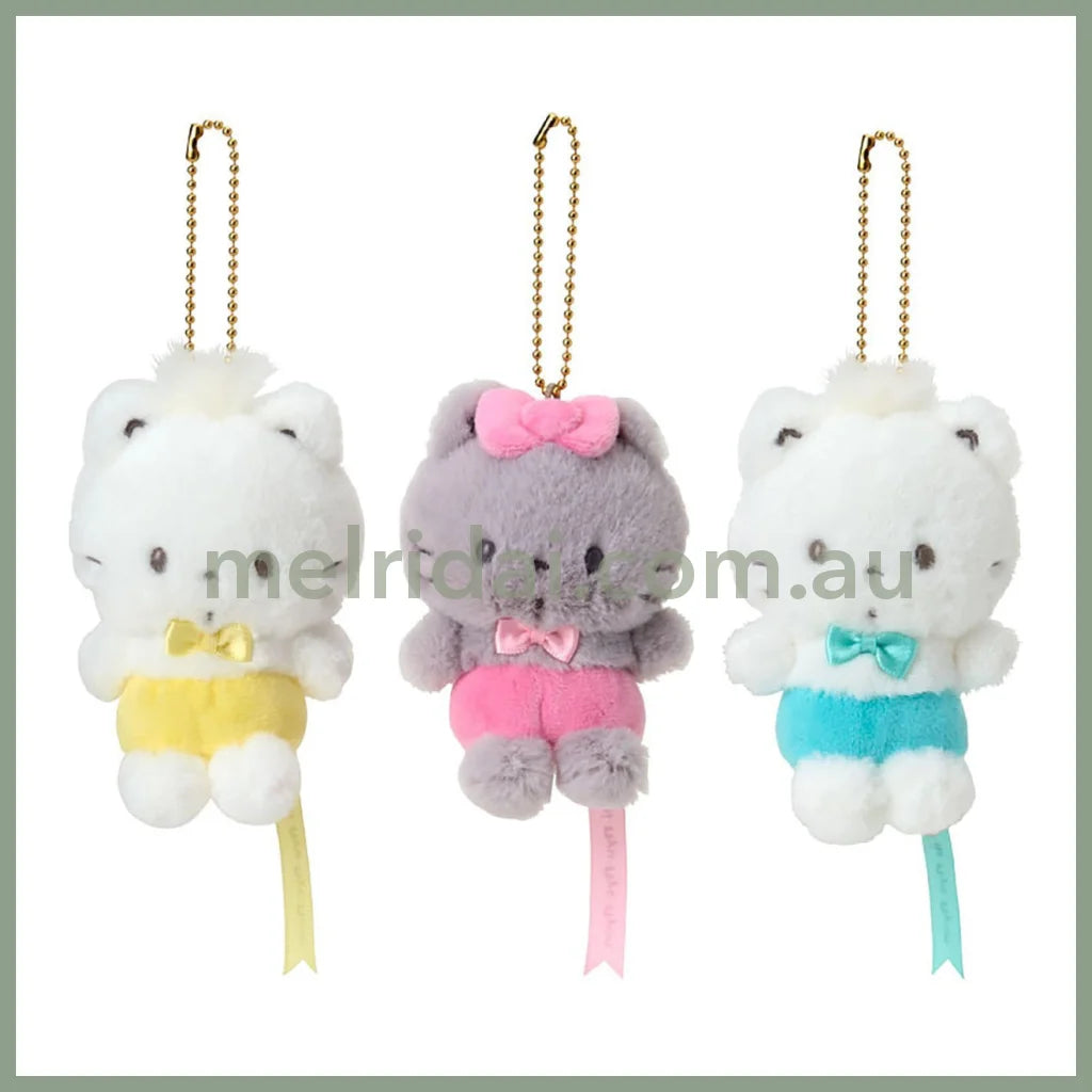 SANRIO | Mascot Holder Plush Keychain Set Nyan Nyannyenyon 17.7 x 17.4 x 8.5cm (Cat Club)