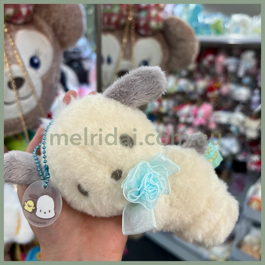 Sanrio | Mascot Holder With Charm H17×W10×D7Cm (Pochacco Pretty Birthday) 日本三丽鸥 玩偶挂件/包挂/钥匙链 (帕恰狗生日)