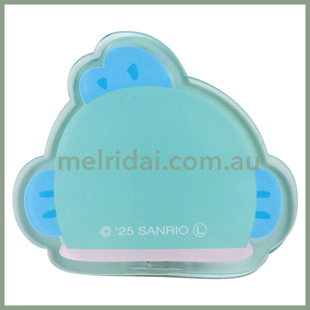 SANRIO | Memo Clip Stand & Memo Pad Peek-A-Boo Paper Clip H60×W70×D20mm (Hangyodon)
