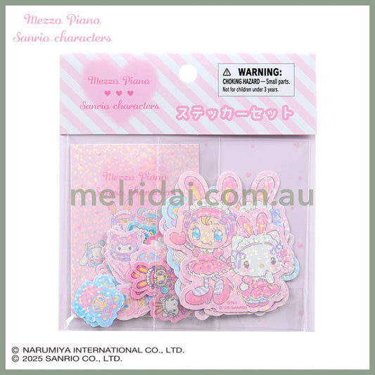 Sanrio × Mezzo Piano | Sticker Set 25 pieces