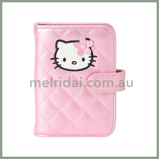 SANRIO | Mini Quilt Card Case Card File 8.5×2×11.5cm (Hello Kitty)