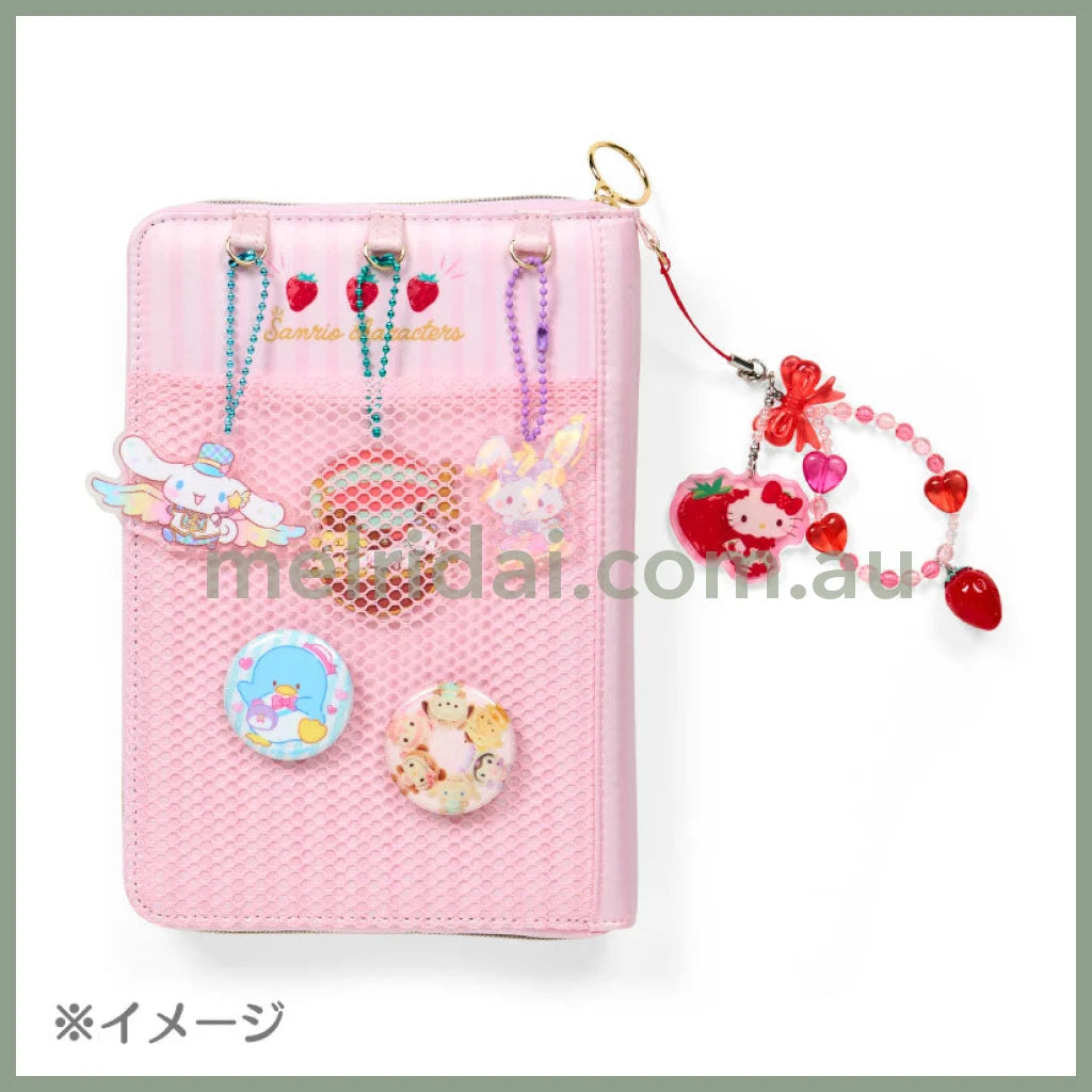 SANRIO | Multi Case 25.4 x 19.3 x 3.4cm (Strawberry News 50th Anniversary)