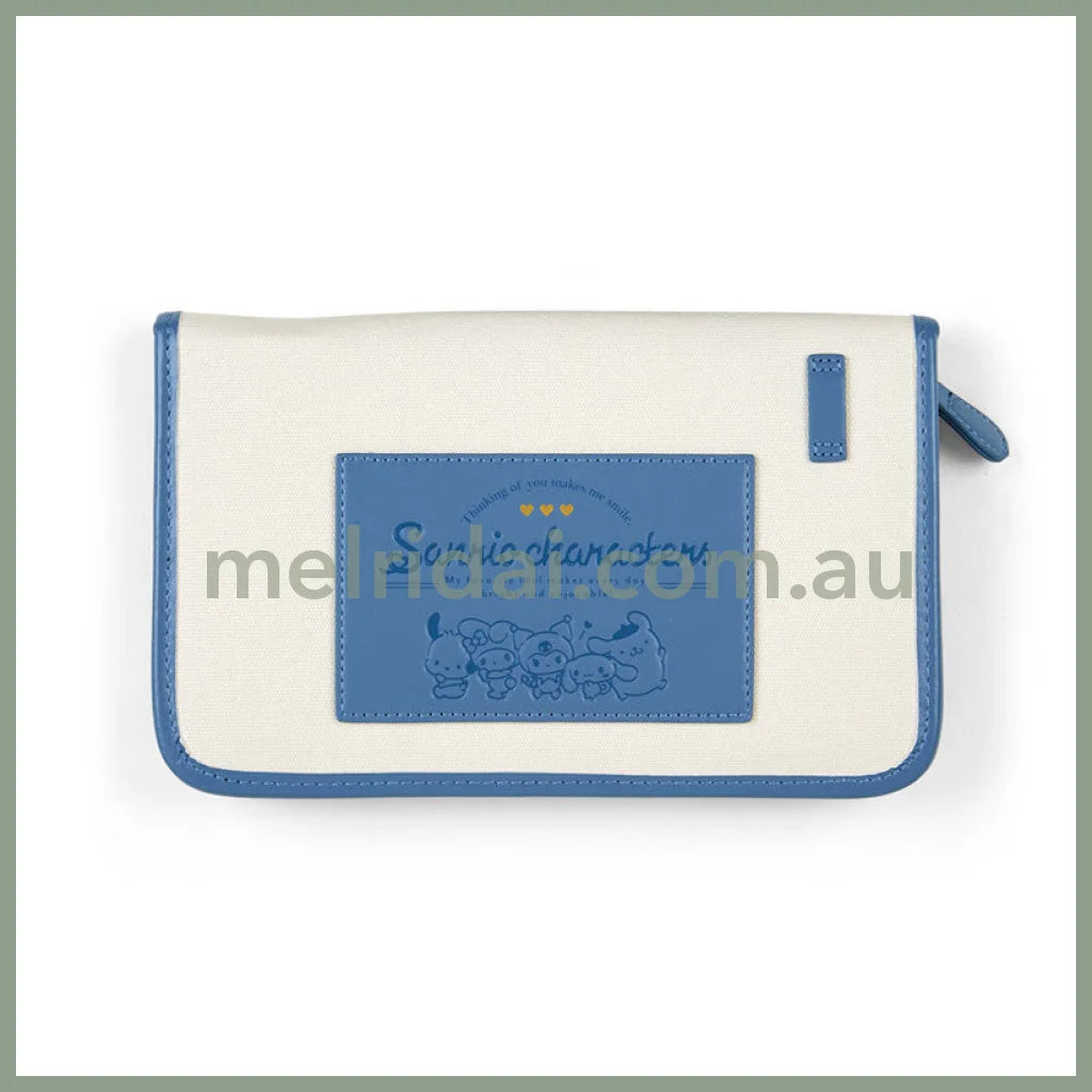 Sanrio | Multi Pouch (Enjoy Idol) 23×2.5×14Cm // Pu Navy