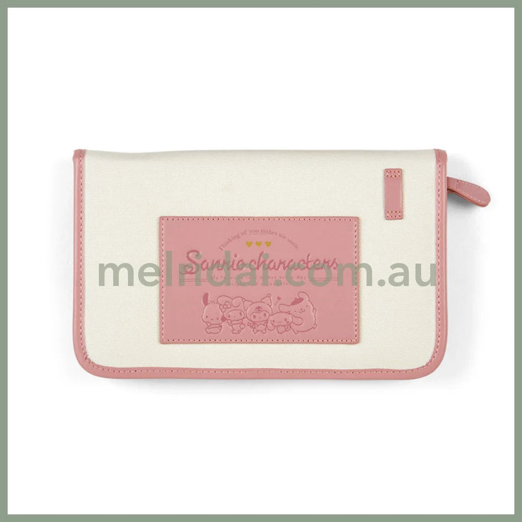 Sanrio | Multi Pouch (Enjoy Idol) 23×2.5×14Cm // Pu Pink