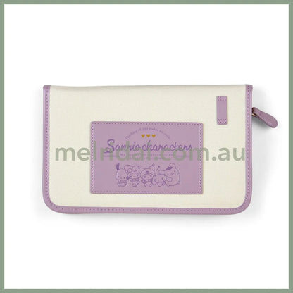 Sanrio | Multi Pouch (Enjoy Idol) 23×2.5×14Cm // Pu Purple
