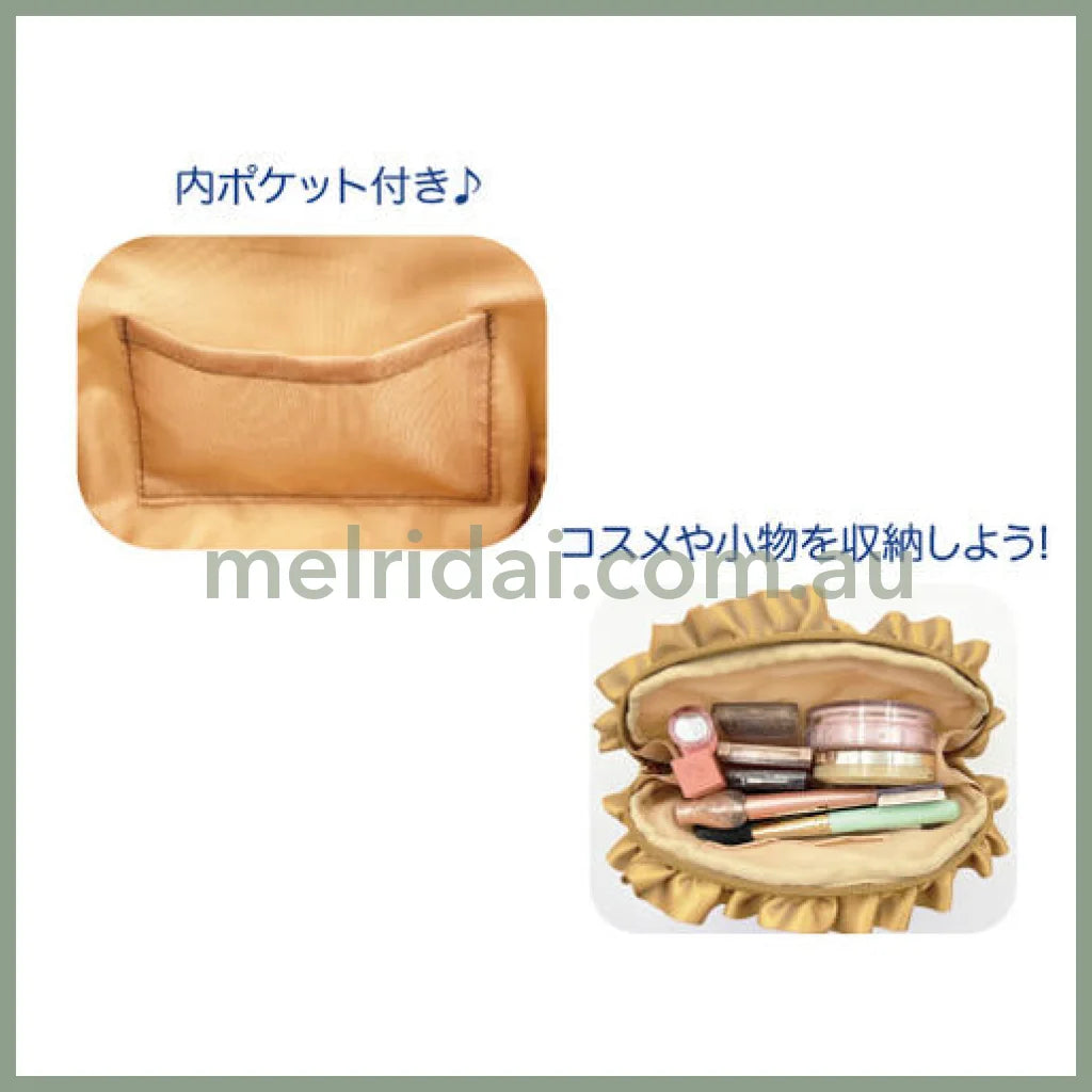 Sanrio | Multi Pouch Ｈ11×Ｗ20×Ｄ6Cm 日本三丽鸥 花边多用收纳包/手拿包/化妆包