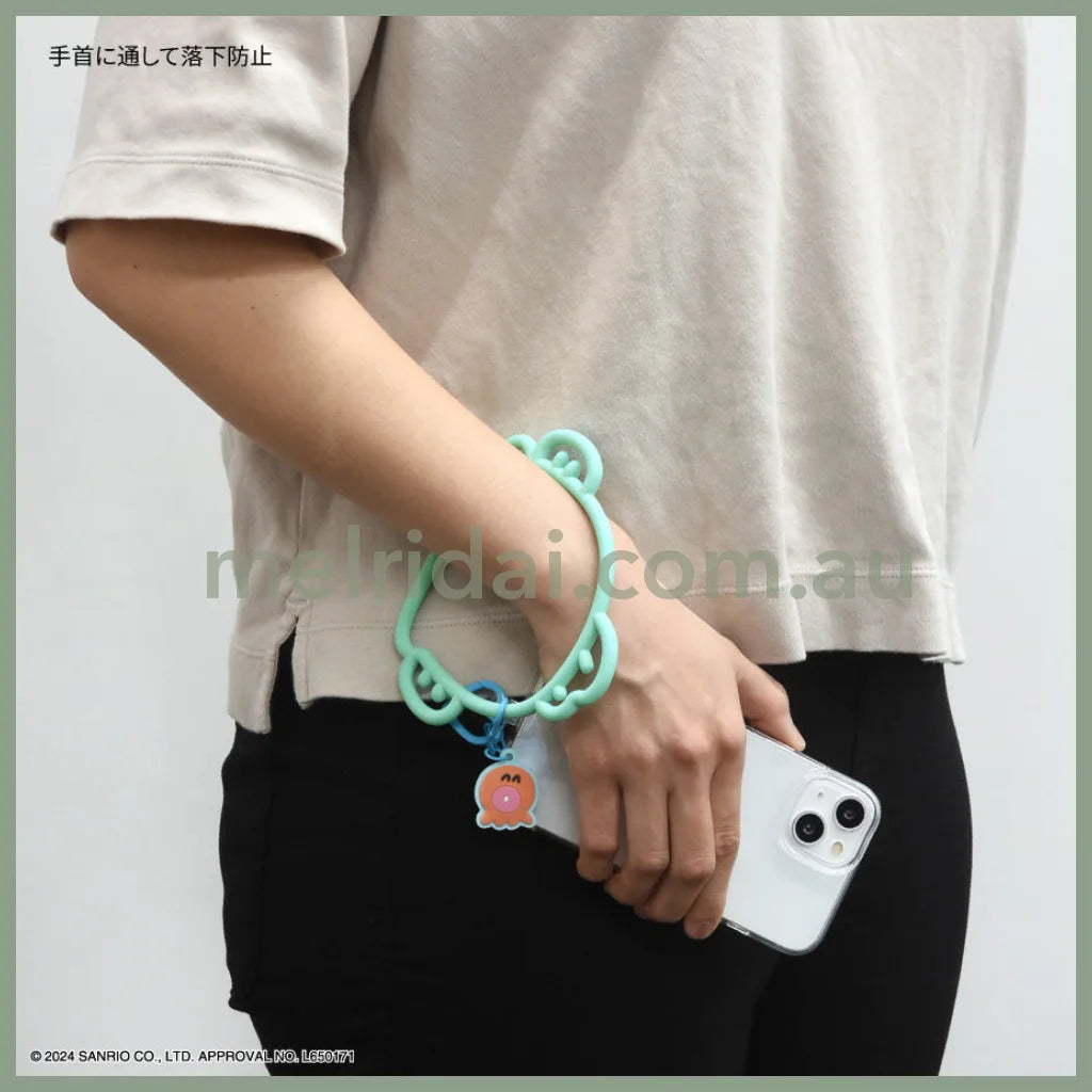 Sanrio | Multi Ring Plus Silicone Bracelet 日本三丽鸥 硅胶多用手环/手机链/包挂 防丢 丑鱼/人鱼汉顿Hangyodon
