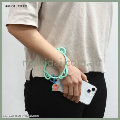 Sanrio | Multi Ring Plus Silicone Bracelet 日本三丽鸥 硅胶多用手环/手机链/包挂 防丢 丑鱼/人鱼汉顿Hangyodon