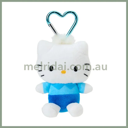 SANRIO | My Dear Daniel Plush Mini Mascot Holder with Heart Carabiner Bag Charm 6×4×10cm