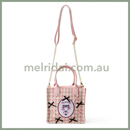Sanrio | My Melody 2-Way Mini Tote Bag/Shoulder Bag/Handbag 21×10×19Cm (Dream Ribbon)