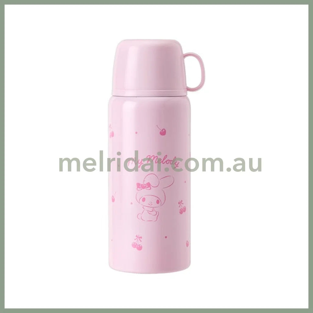 Sanrio | My Melody 2Way Stainless Bottle With Strap Case 670Ml