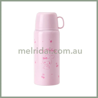 Sanrio | My Melody 2Way Stainless Bottle With Strap Case 670Ml