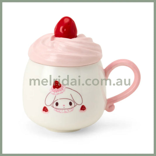 【Pre-order】SANRIO | My Melody 3D Porcelain Mug 135×90×135mm (Strawberry Shortcake)
