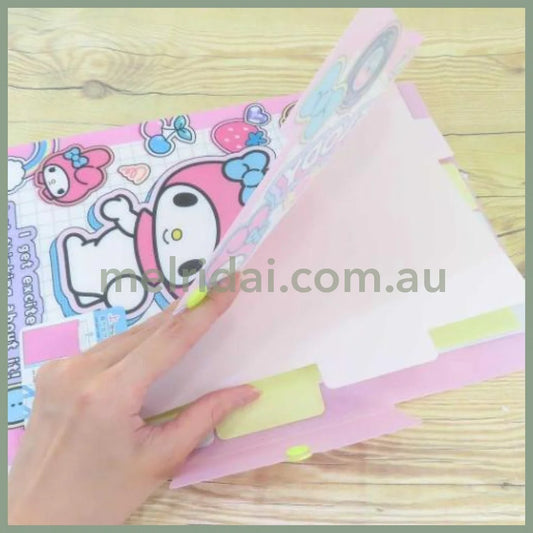 SANRIO | My Melody A4 Pocket File with Top and Side Access 225 x 315 mm
