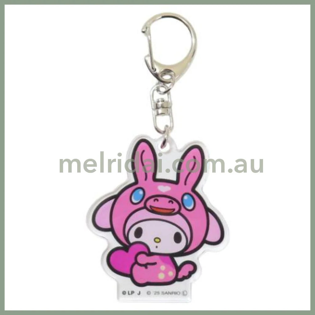 SANRIO | My Melody Acrylic Keychain 59×42×3mm (Rody Bounce Horse)