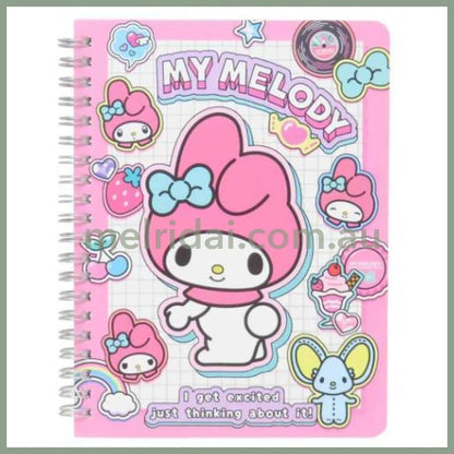 SANRIO | My Melody B6 Ring Notebook 182×136×8mm