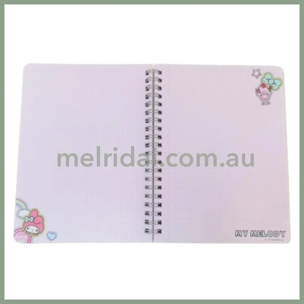 SANRIO | My Melody B6 Ring Notebook 182×136×8mm