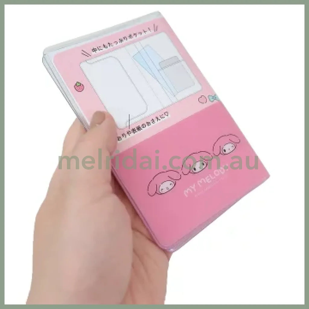 SANRIO | My Melody B7 Stationery Multi-Case Passport Case Cover with Pocket 136 x 95 x 10cm