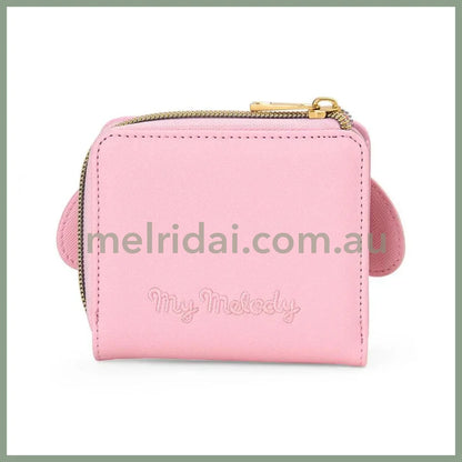 Sanrio | My Melody Bi-Fold Wallet Face Shape W13.5×D2.5×H9.5Cm