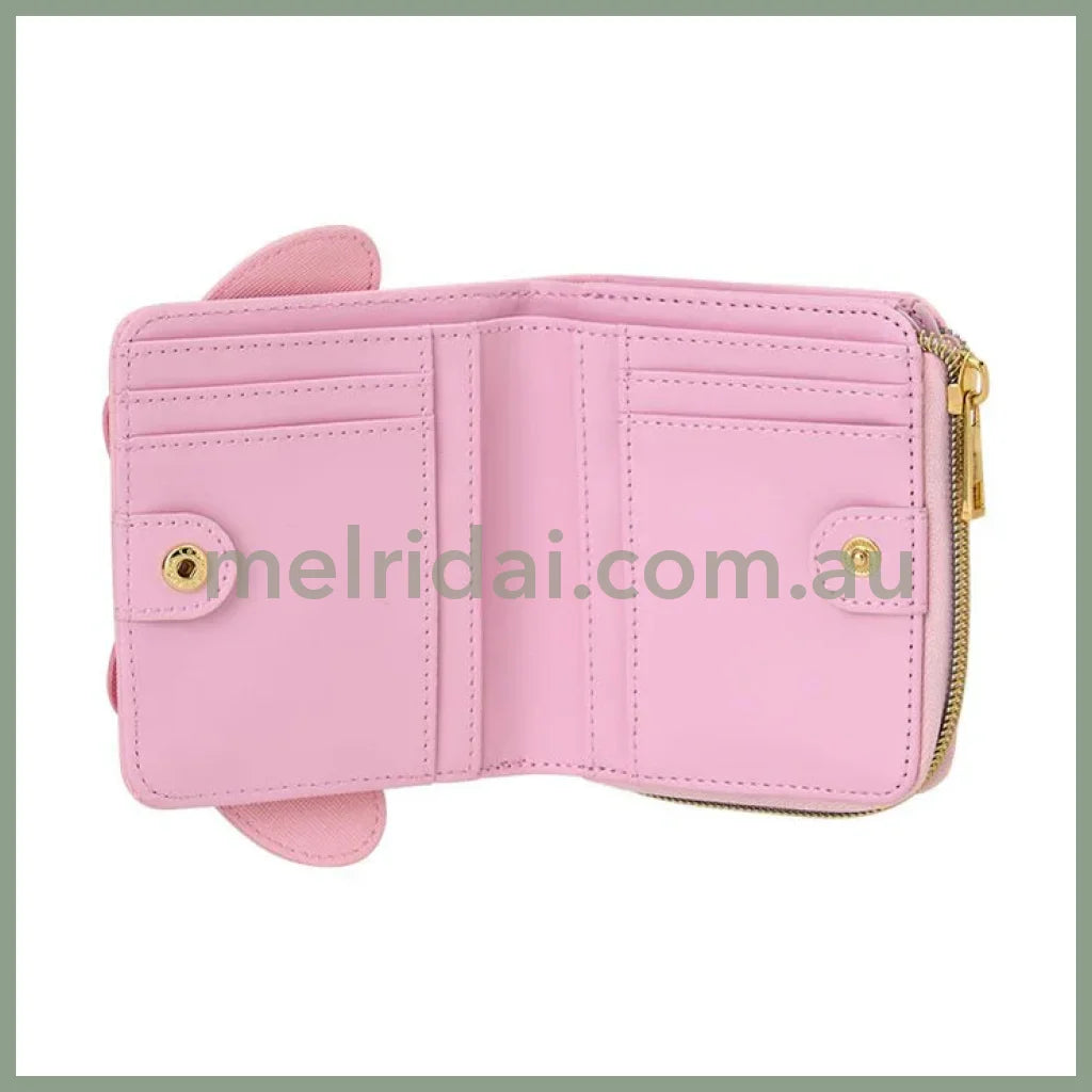 Sanrio | My Melody Bi-Fold Wallet Face Shape W13.5×D2.5×H9.5Cm